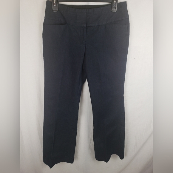 Express Editor Navy Trousers Sz 4R - Picture 2 of 13